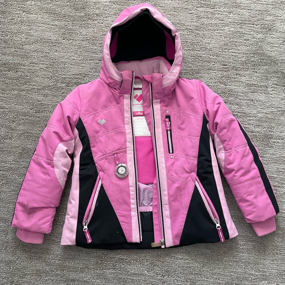 Obermeyer girls ski jacket size 5